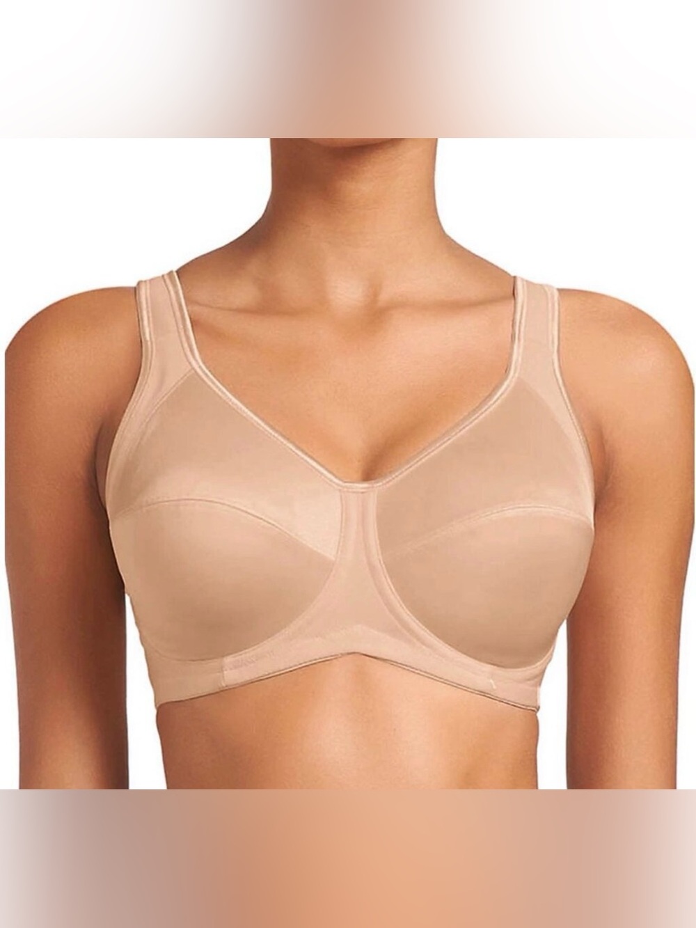 Freya Core Underwire Sports Bra AA4002 38F Beige Medium Impact